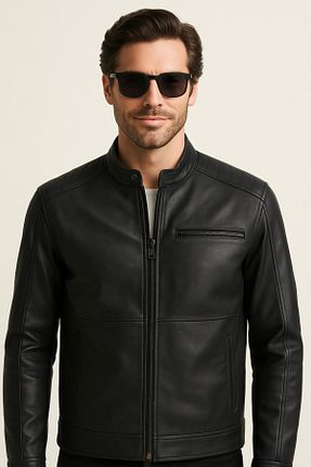 کاپشن مشکی مردانه اسلیم فیت Jack & Jones - کد 859897343
