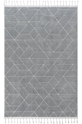 فرش طوسی قابل شستشو Cool Halı - کد 127556937