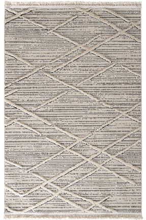 فرش طوسی قابل شستشو Cool Halı - کد 312614193