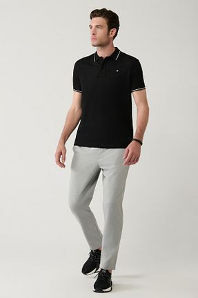 شلوار طوسی مردانه بافتنی Avva - کد 683340987