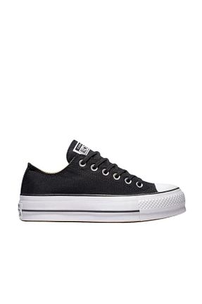 کفش اسنیکر مشکی زنانه بند دار Converse - کد 5853216