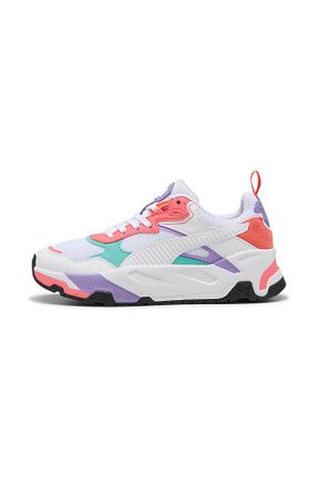 کفش اسنیکر بنفش زنانه بند دار Puma - کد 886839005