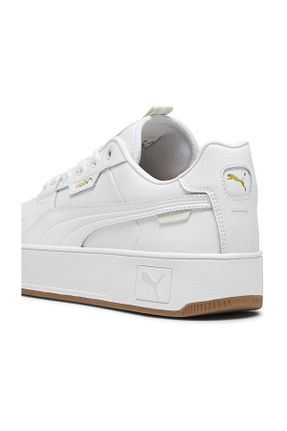 کفش اسنیکر سفید زنانه بند دار Puma - کد 837056142