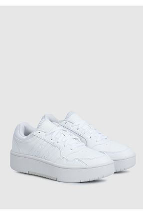 کفش اسنیکر سفید زنانه بند دار adidas - کد 802422516