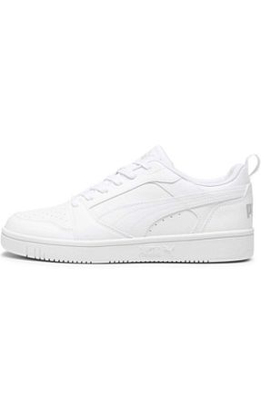 کفش اسنیکر سفید زنانه چرم اصل Puma - کد 766871186