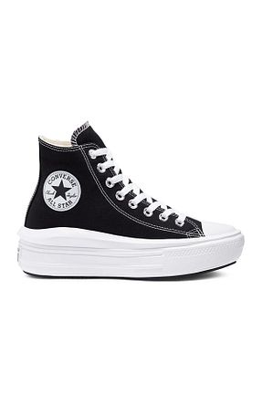 کفش پیاده روی مشکی زنانه پارچه ای Converse - کد 65037726