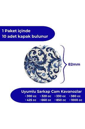 کوزه شیشه ای رنگی 500-999 میلی لیتر Sarkap - کد 932620931
