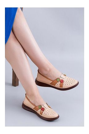 کفش کژوال مشکی زنانه چرم خالص Venüs - کد 941260223