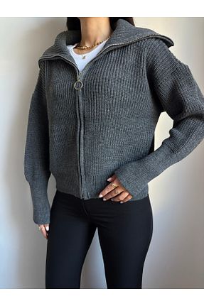رویه طوسی زنانه اکریلیک Nopen Knitwear - کد 884258874