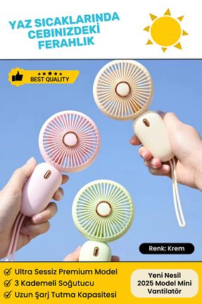 پنکه بژ Mini Fan Noriyen - کد 940643365