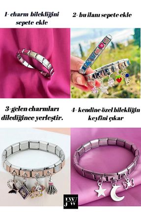دستبند استیل (فولاد) طوسی زنانه استیل ضد زنگ JANRA WORLD - کد 932644452