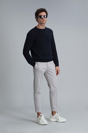 شلوار طوسی مردانه بافتنی Lufian - کد 826377039