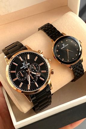 ساعت مچی مشکی زنانه 31-34 میلی متر Daniel Klein - کد 867187496