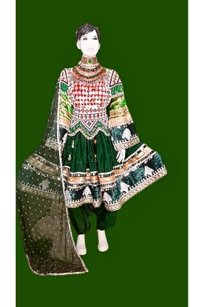 کاستوم زرشکی زنانه KHAN - کد 933332435