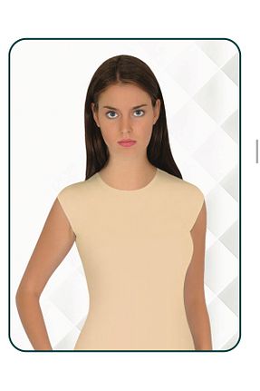 رکابی بژ زنانه بدون آستین Genel Markalar - کد 356773061