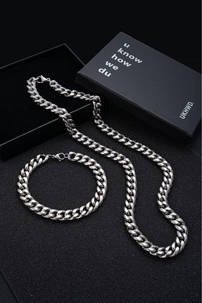 ست استیل رنگی مردانه استیل (فولاد) UKHWD SUPPLY - کد 647406012