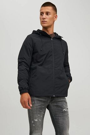 کاپشن مشکی مردانه رگولار Jack & Jones - کد 768683978
