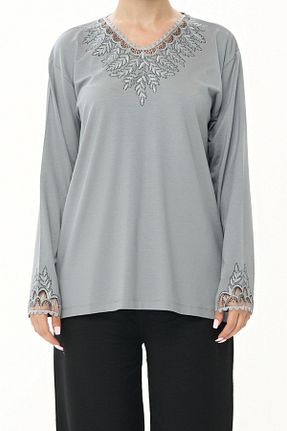 بلوز زنانه ساده BURSPA - کد 317768523