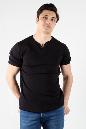 تیشرت مشکی مردانه Relaxed Mckanzie - کد 673868947