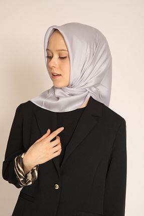 روسری بنفش پلی استر Genel Markalar - کد 935456741