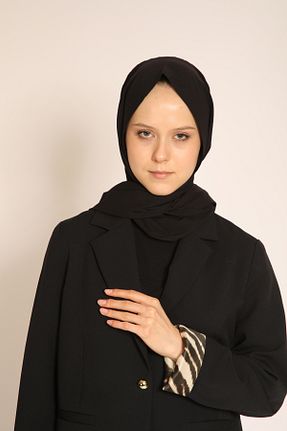 شال مشکی زنانه پلی استر BERCHEM SCARF - کد 934978193