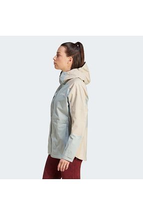 بادگیر و بارانی اسپرت طوسی زنانه پارچه adidas - کد 771745460