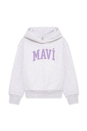 سوئیشرت طوسی بچه گانه چاپی Mavi - کد 799481224