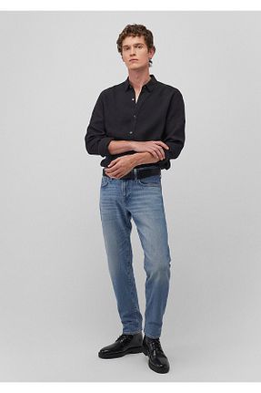 شلوار جین آبی مردانه پاچه تنگ Mavi - کد 871580604