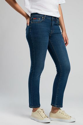 شلوار جین آبی زنانه پاچه تنگ Lee Cooper - کد 903731492