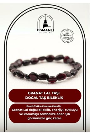 دستبند جواهر رنگی زنانه سنگ OSMANLI DOĞAL TAŞ - کد 314005766