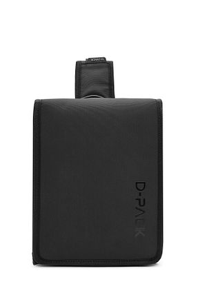 کیف دوشی مشکی مردانه پارچه ای Derimod - کد 875716905
