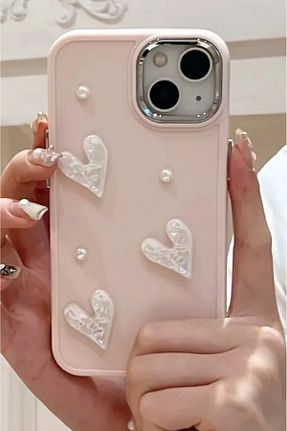 کاور و قاب صورتی iPhone 13 Fibaks - کد 938390487