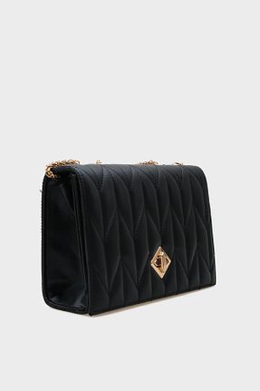 کیف دوشی مشکی زنانه چرم مصنوعی Capone Outfitters - کد 207914081