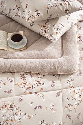 لحاف دونفره بژ 195 x 215 Home - کد 925863715
