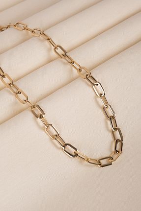 گردنبند طلا طلائی زنانه 14 عیار Safir Kuyumculuk - کد 940974428