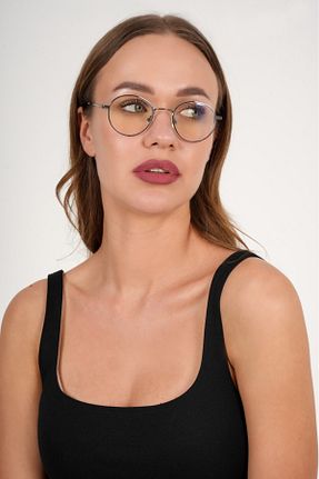 عینک محافظ نور آبی متالیک زنانه 48 Polo Exchange - کد 923489920