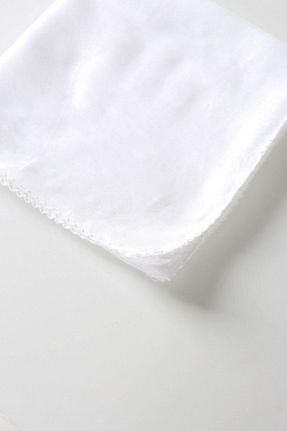 روسری سفید پنبه ای Ekrumoda - کد 47626638