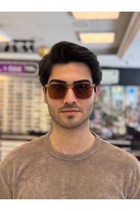 عینک آفتابی نباتی مردانه UV400 JULIANO - کد 843536062