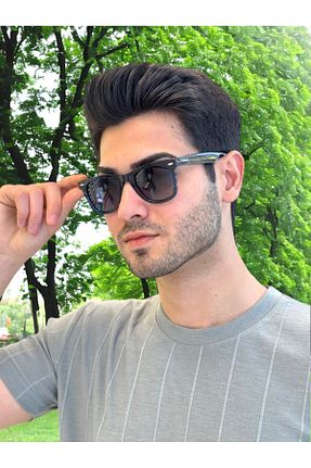 عینک آفتابی مشکی مردانه پلاریزه Optelli - کد 823277834