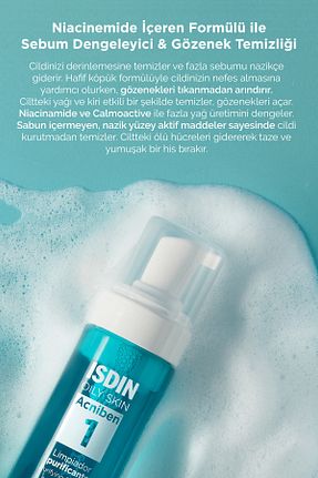 پاک کننده صورت Yağlı ISDIN - کد 886724731