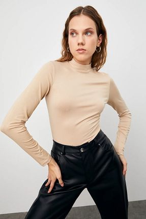 بادی بژ زنانه یقه ماهیگیر Ladima - کد 335106159