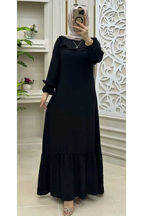 لباس مشکی زنانه بافتنی wesatex - کد 924200197
