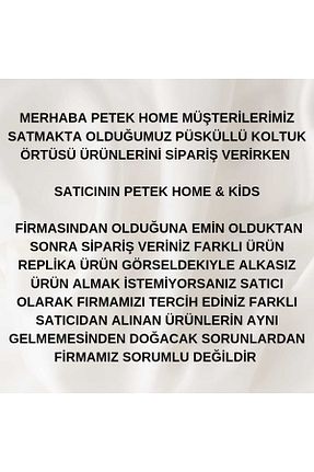 کاور مبل طوسی پنبه ای Petek Home - کد 808697832
