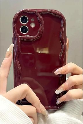 کاور و قاب زرشکی iPhone 11 Fibaks - کد 924097184