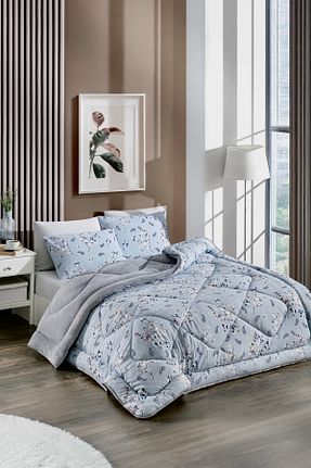 لحاف دونفره طوسی 195 x 215 Home - کد 925863727