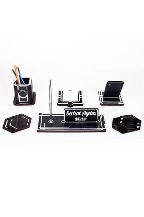 نظم دهنده رو میزی مشکی Ofistike - کد 804091623