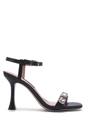 کفش پاشنه بلند کلاسیک مشکی زنانه چرم مصنوعی Nine West - کد 747496794