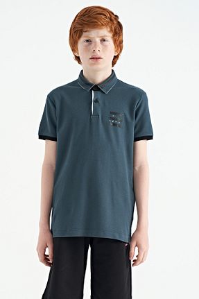تیشرت سبز بچه گانه رگولار TOMMY LIFE - کد 722528300
