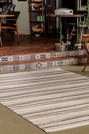 فرش طوسی آنتی باکتریال KREASYON HALI - کد 899928577