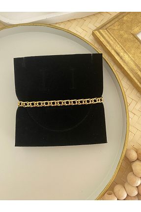 دستبند استیل (فولاد) طلائی استیل (فولاد) XUPİNGS - کد 921738011